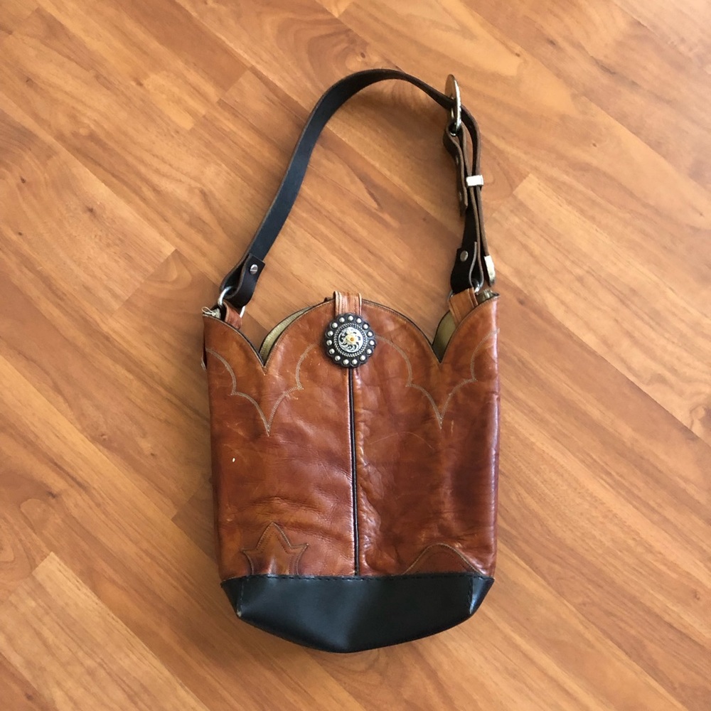 SOLD Cowgirl Boot Bag
